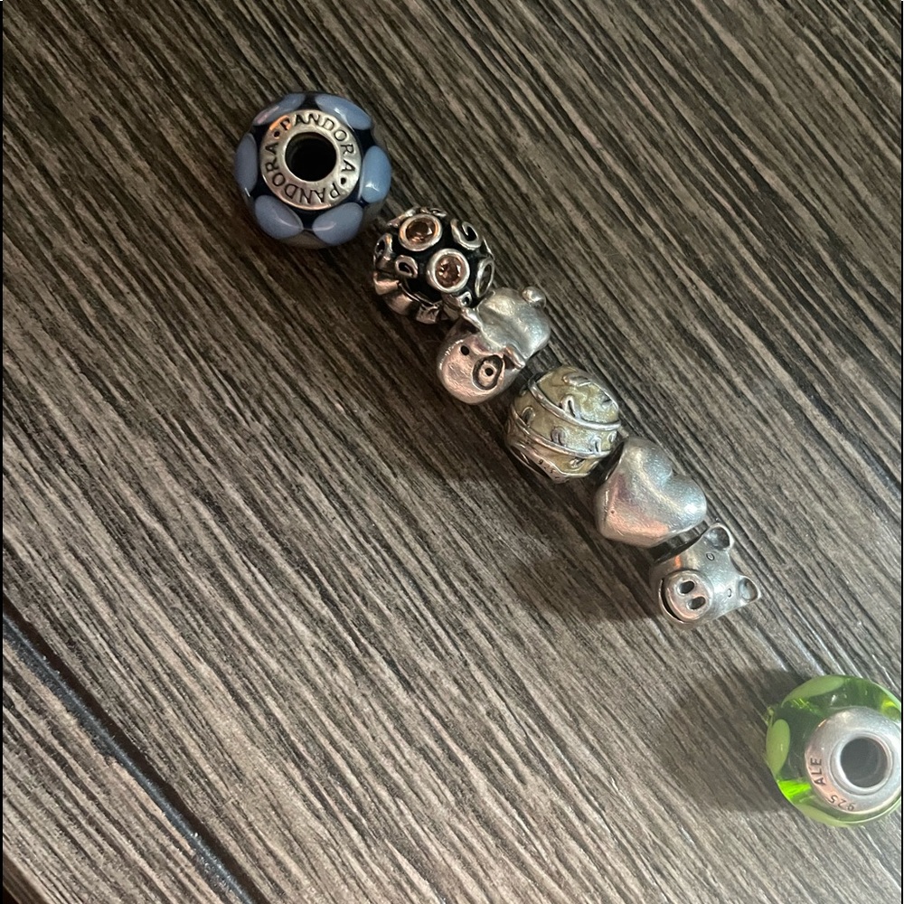 Pandora old school charms.  Price for individual .